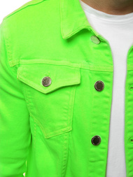 Куртка чоловіча джинсова Зелена OZONEE G/620