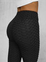 Legginsy damskie czarne OZONEE JS/17K592/3