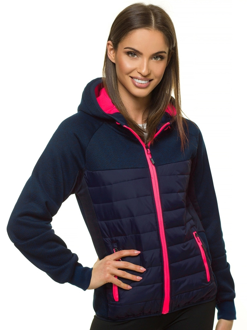 Куртка жіноча Темно-Синя OZONEE JS/KSW4002