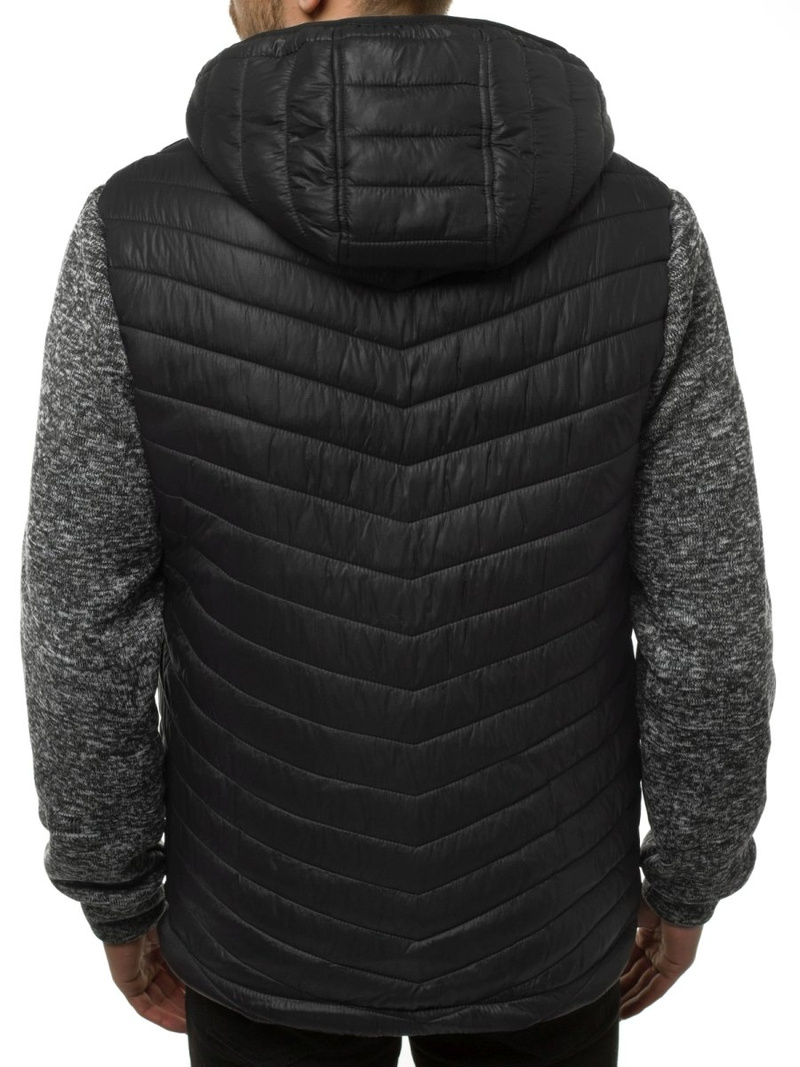 Куртка чоловіча Чорна OZONEE JS/KS2001K