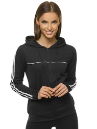 Kurtka damska przejściowa czarna OZONEE JS/M20316