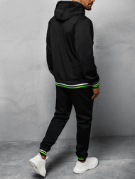 Komplet dresowy męski czarny OZONEE JS/68C10255