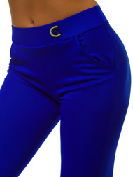 Legginsy damskie niebieskie OZONEE JS/1026/B9
