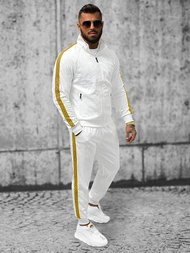 Komplet dresowy męski biały OZONEE O/3A163