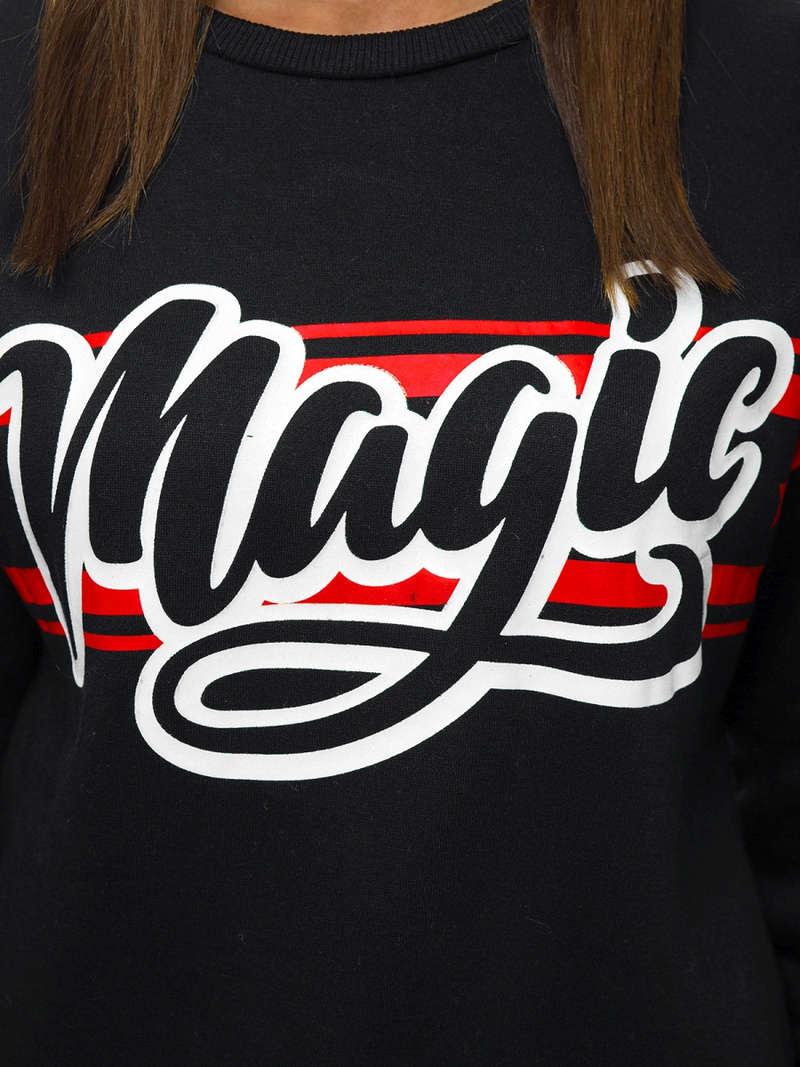 Bluza damska czarna OZONEE JS/B26001