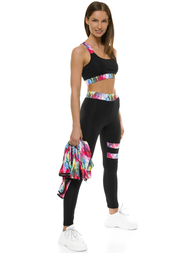 Komplet sportowy trzyczęściowy damski kolorowy OZONEE O/MS010