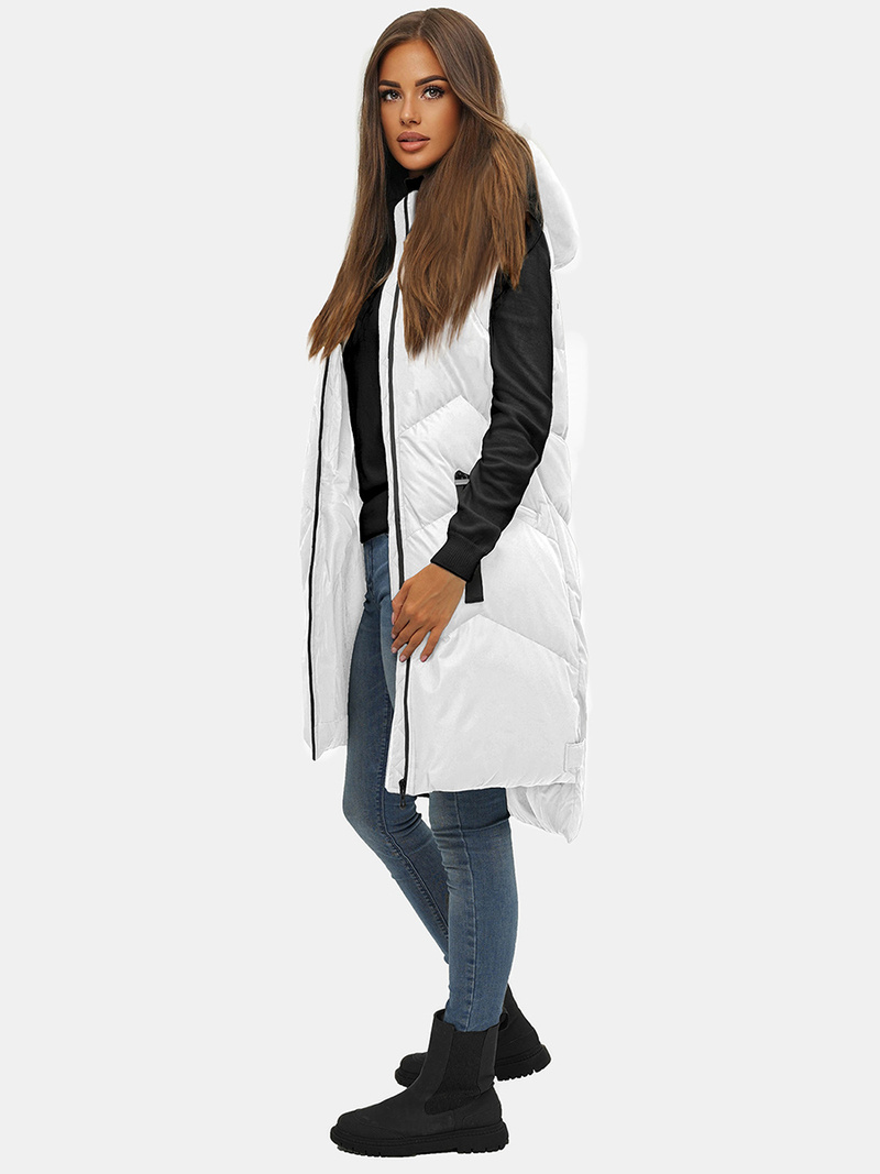 Стьобаний жіночий жилет Бiла OZONEE JS/M788/281