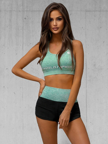 Komplet sportowy trzyczęściowy miętowy OZONEE O/YW0401Z