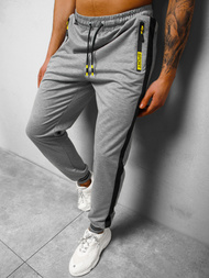 Spodnie dresowe męskie szare OZONEE JS/68K10333