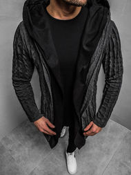 Толстовка чоловіча Темно-сіра OZONEE MACH/2138Z