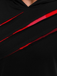 Футболка чоловіча Чорно-Червона OZONEE A/1185Z 