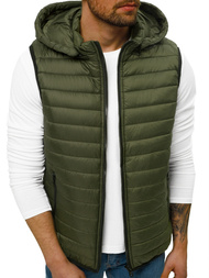 Безрукавка чоловіча Зелена OZONEE N/7100/3