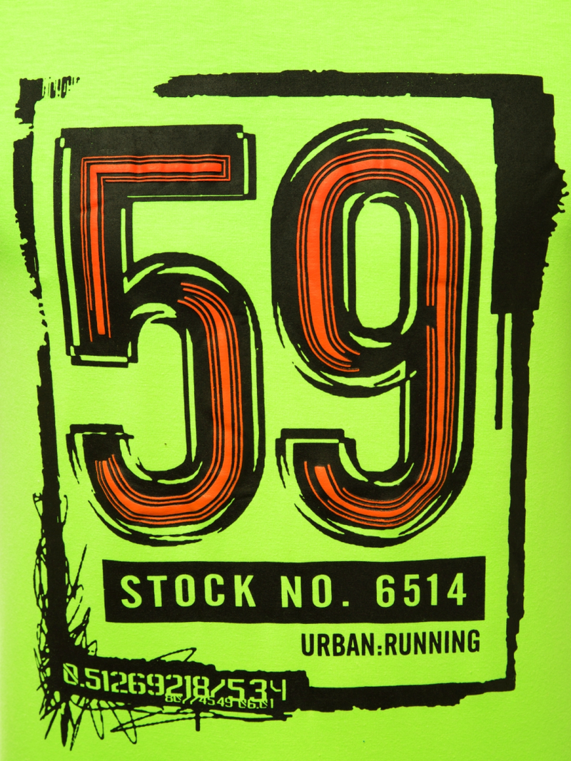 T-Shirt męski bez rękawów zielony OZONEE JS/KS2097