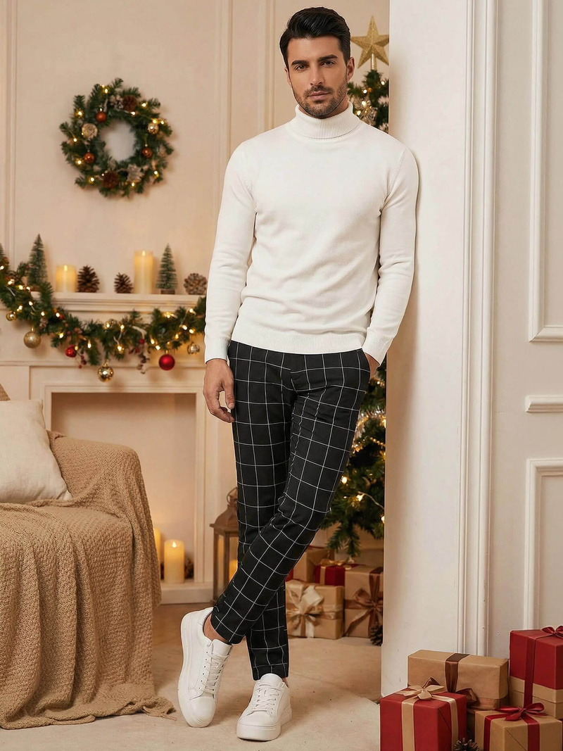 Штани чоловічі чорнi OZONEE DJ/5505Z