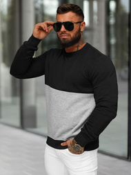 Bluza męska czarna OZONEE JS/8B1305/3