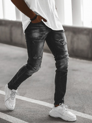 Джинси чоловічі Чорнi OZONEE NB/MP0005NZ