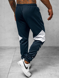 Spodnie dresowe męskie granatowe OZONEE JS/8K170