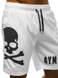 Spodenki męskie białe OZONEE O/1011