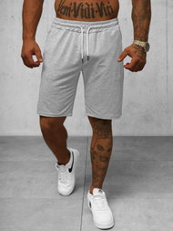 Spodenki dresowe męskie szare OZONEE O/1425SP