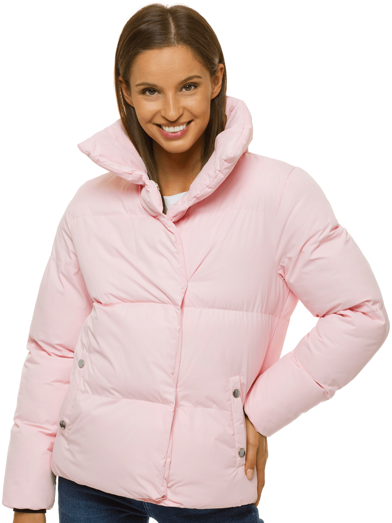 Куртка жіноча світло -рожевий OZONEE JS/M23062/5