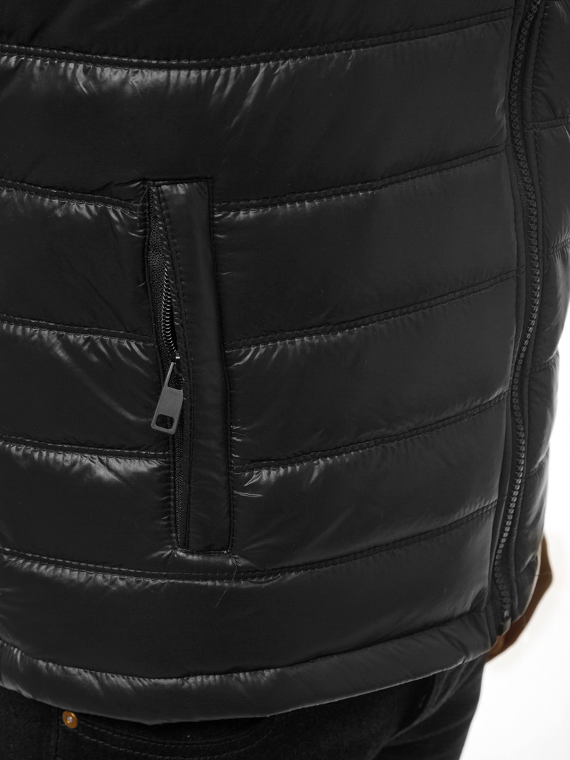 Kamizelka męska czarna OZONEE N/6105Z