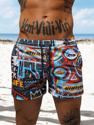 Spodenki kąpielowe męskie czarne OZONEE O/22205002