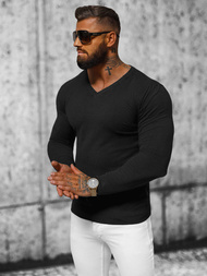 Sweter męski czarny OZONEE NB/MMB601/4Z