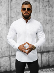 Класична сорочка чоловіча Бiла OZONEE O/V21