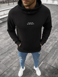 Bluza męska oversize czarna OZONEE B/20402106