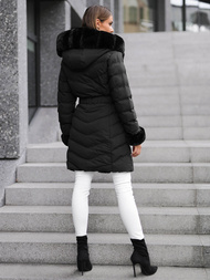 Куртка жіноча чорна OZONEE JS/5M3156/392