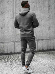 Спортивний костюм чоловічій Графітовий OZONEE JS/XW2008