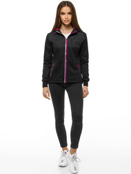 Kurtka damska czarna OZONEE JS/KSW4010