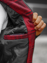 Куртка чоловіча Червона OZONEE O/3A58