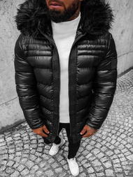 Kurtka męska zimowa czarna OZONEE O/K2233