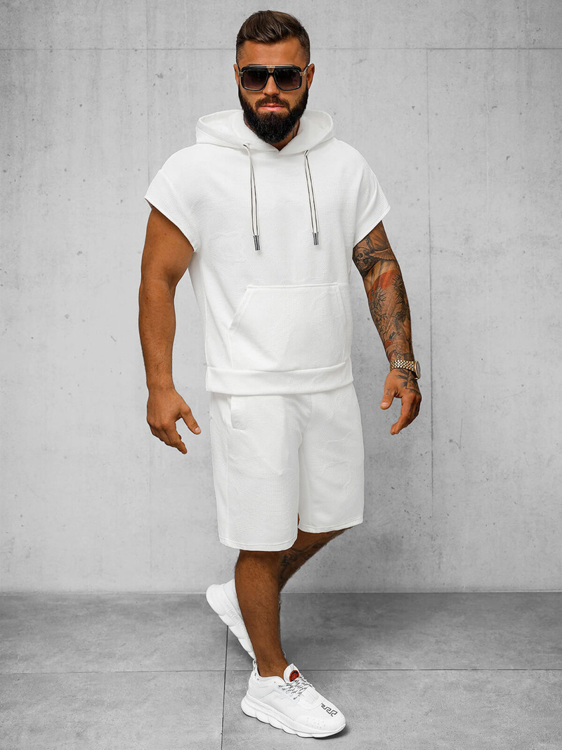 Чоловічий спортивний комплект Бiлий OZONEE O/3C111/1