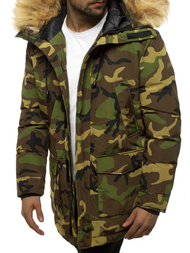 Куртка чоловіча Зелене-Камуфляжне OZONEE JB/JP1175