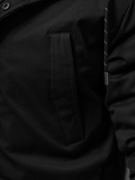 Куртка зимова чоловіча чорна OZONEE JS/5M120/392