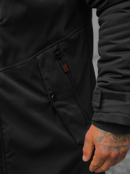 Куртка зимова чоловіча Чорна OZONEE JS/22M39/392