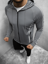 Kurtka przejściowa męska szara OZONEE JS/M10305