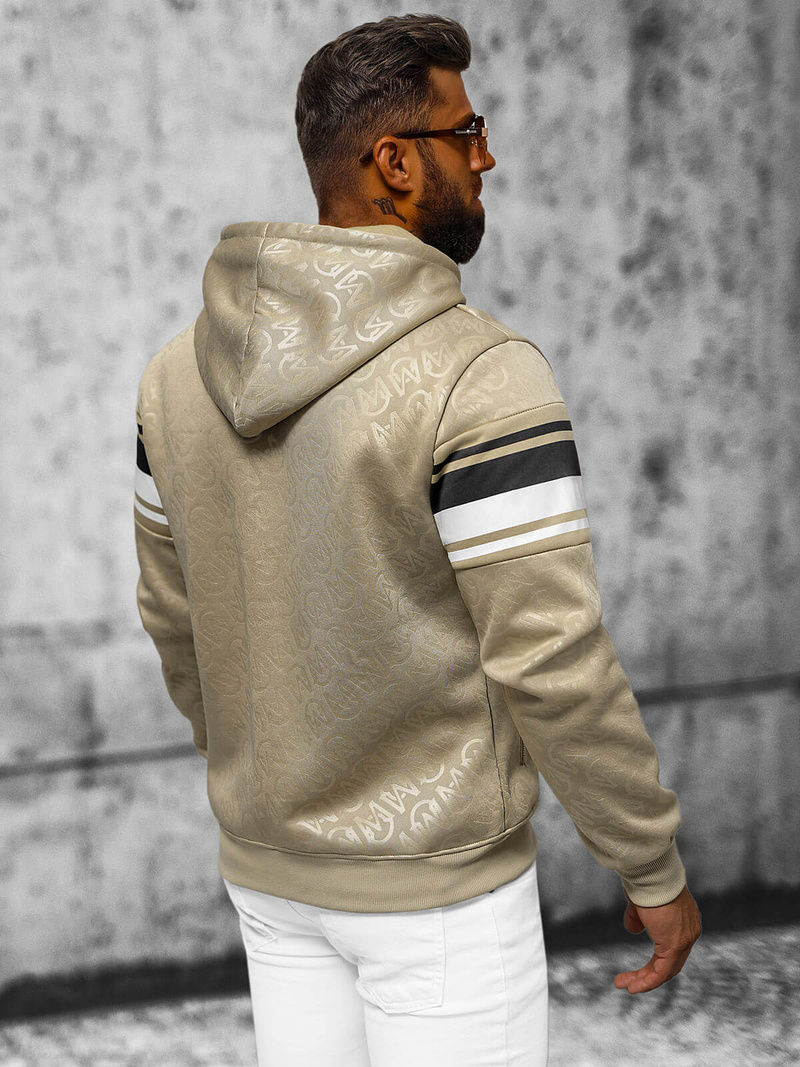 Толстовка чоловіча Бежева OZONEE JS/3B563