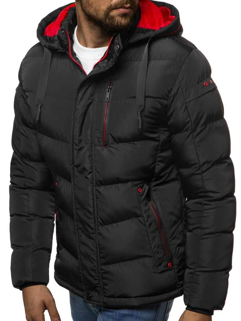 Куртка чоловіча Чорна OZONEE JB/JP1180