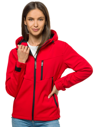 Куртка жіноча Червона OZONEE JS/KSW6004