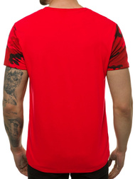 Футболка чоловіча Червона OZONEE JS/SS11105