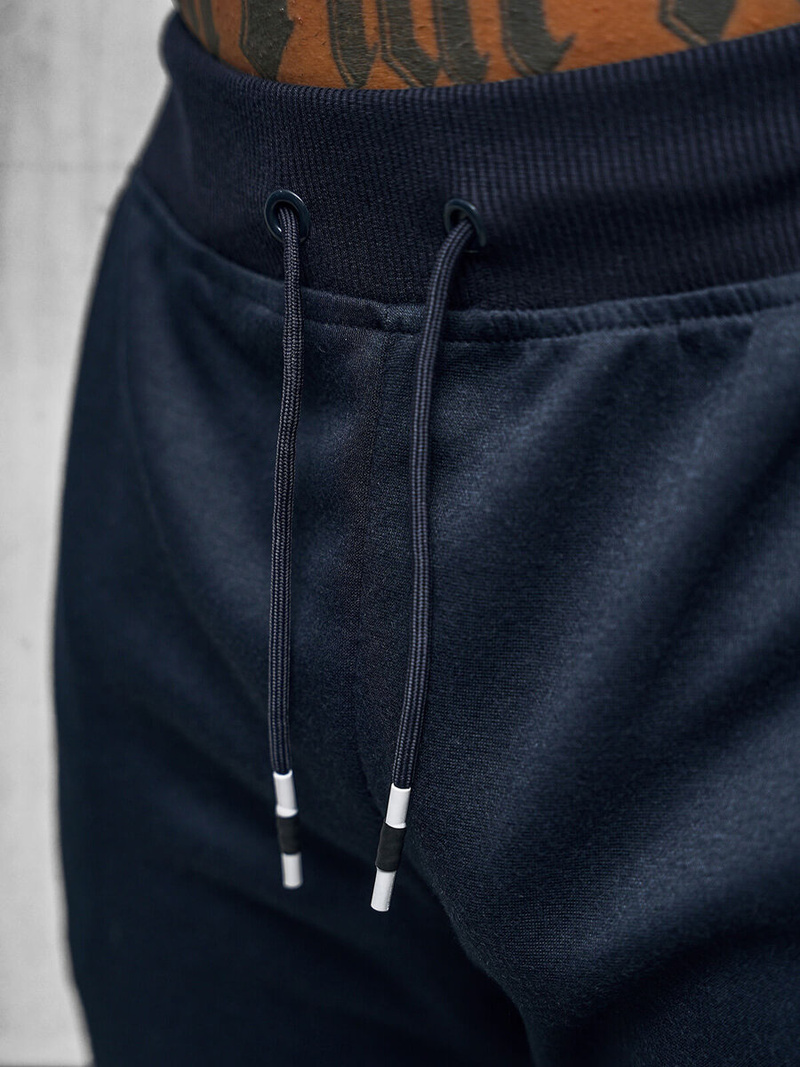 Штани спортивні чоловічі tемно-cинi OZONEE JS/8K209