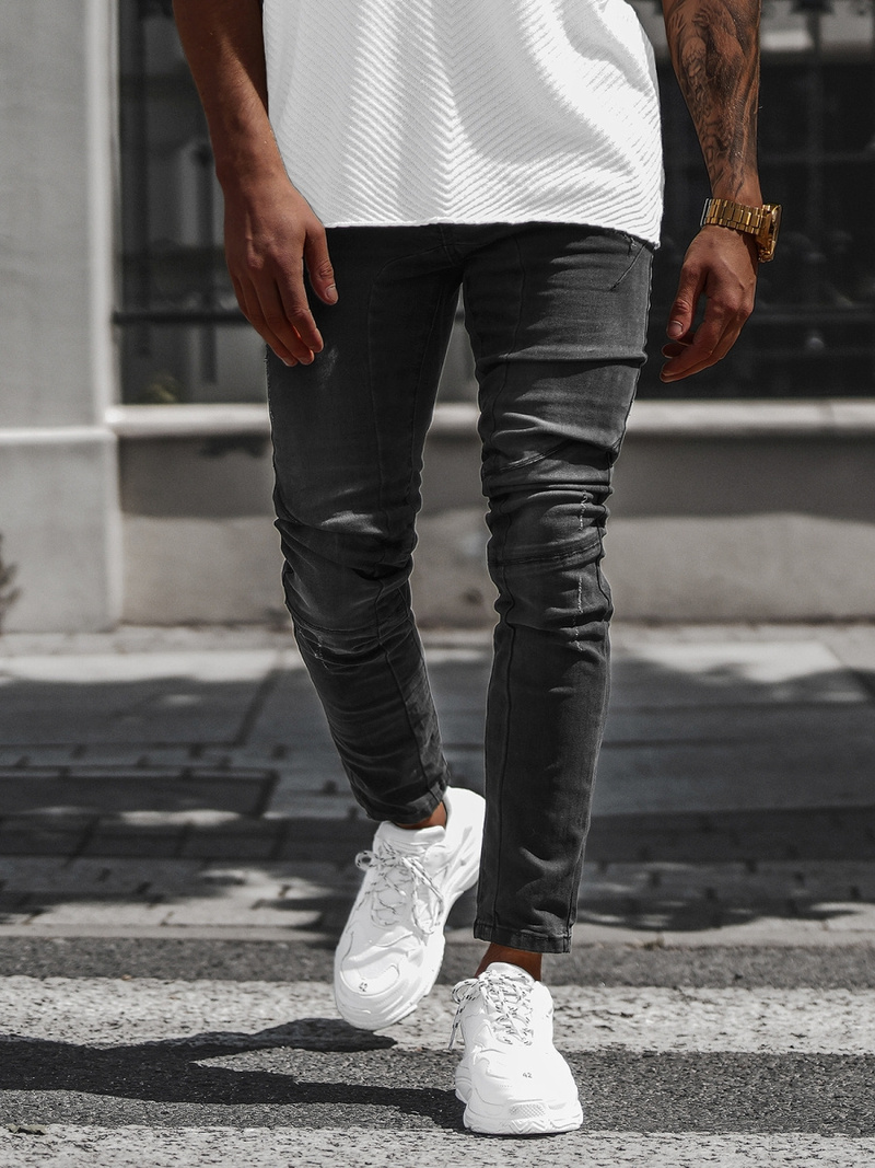 Чоловічі джинси Чорнi OZONEE NB/MP0025N