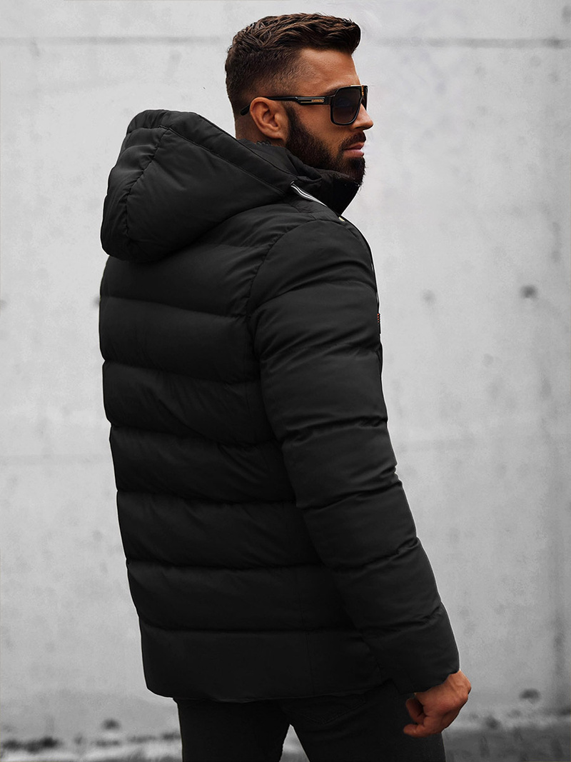 Куртка зимова чоловіча Чорна OZONEE JS/22M61/392