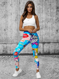 Legginsy damskie kolorowe OZONEE O/20936Z
