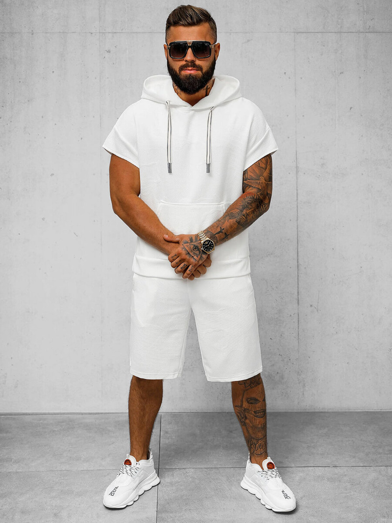 Чоловічий спортивний комплект Бiлий OZONEE O/3C111/1