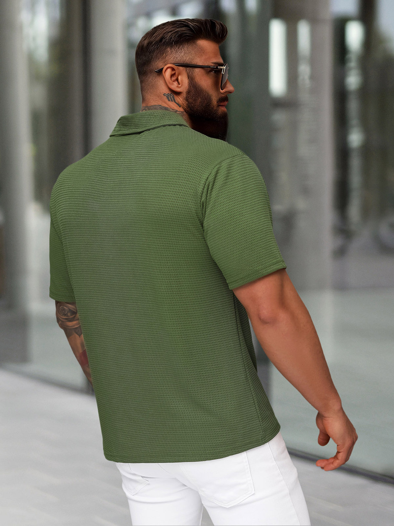 Футболка Поло Чоловіча Xакi OZONEE O/YN2/593