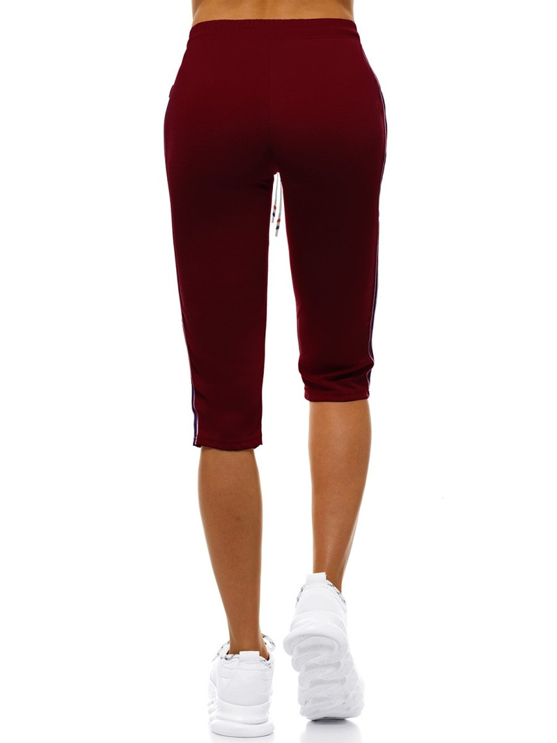Спортивні штани жіночі Бордовi OZONEE JS/1021/B13